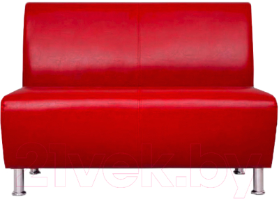 Диван Brioli Руди двухместный (L19/красный)