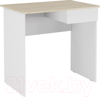 Письменный стол ТриЯ Diamond тип 1 КМ+02.68.000.151 (дуб сонома/белый)