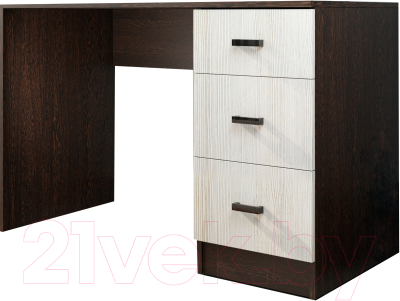 Письменный стол МебельЭра Стандарт (венге/сосна)