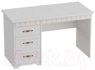 Письменный стол Мебельград Прованс (бодега белая/патина премиум)