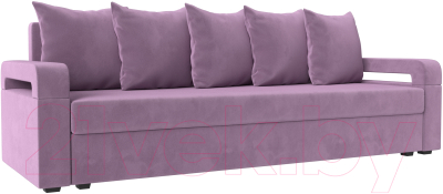 Диван Mebelico Гермес Лайт (микровельвет сиреневый)