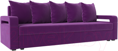 Диван Mebelico Гермес Лайт (микровельвет фиолетовый)