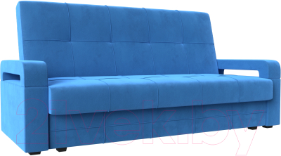 Диван Mebelico Гермес Лайт книжка (велюр голубой)
