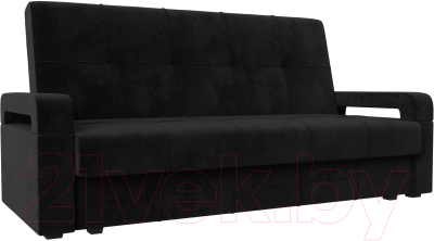Диван Mebelico Гермес Лайт книжка (велюр черный)