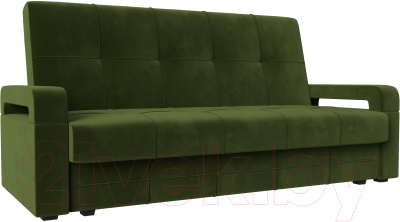 Диван Mebelico Гермес Лайт книжка (микровельвет зеленый)