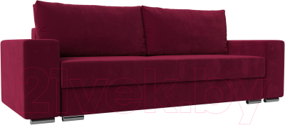 Диван Mebelico Дрезден (микровельвет бордовый)