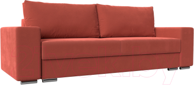 Диван Mebelico Дрезден (микровельвет коралловый)