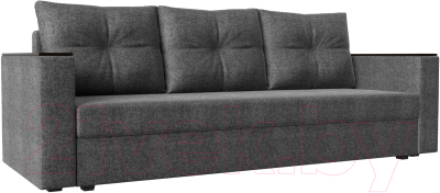 Диван Mebelico Атланта Лайт без стола (рогожка серый)