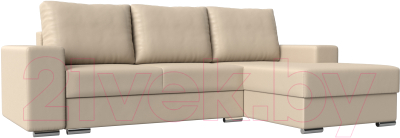 Диван угловой Mebelico Дрезден правый (экокожа бежевый)