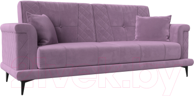 Диван Mebelico Неаполь (микровельвет сиреневый)