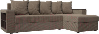 Диван угловой Mebelico Дубай лайт правый (рогожка корфу 03)