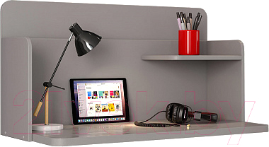 Письменный стол Polini Kids Mirum 0002238.42 (серый)