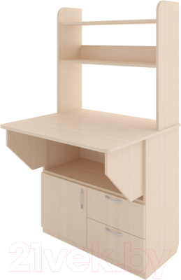 Письменный стол Rinner Д+Я (дуб млечный)