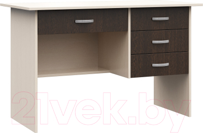 Письменный стол Стендмебель Сити (дуб белфорт/венге)