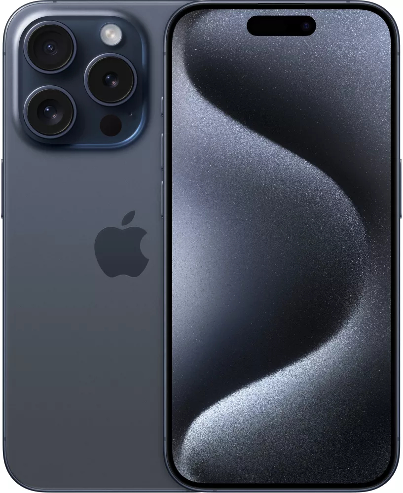 Apple iPhone 15 Pro 1TB (синий титан)