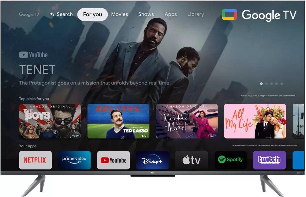 Телевизор TCL 43C735