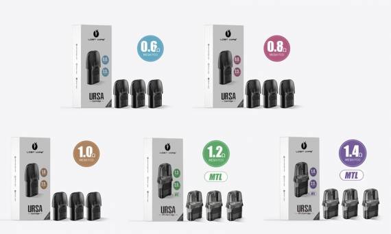Сменные картриджи Lost Vape Ursa Pocket POD kit