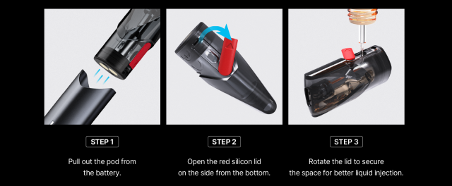 Инструкция для JUSTFOG Myfit POD kit