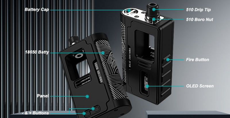 Купить Вейп Ambition Mods x Kilic Customs Kil в Беларуси