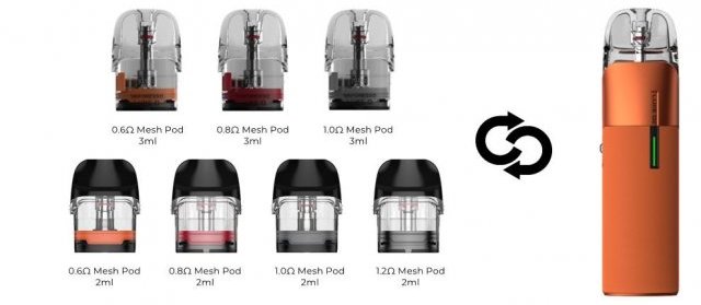 Сменные картриджи для Vaporesso LUXE Q2 POD kit