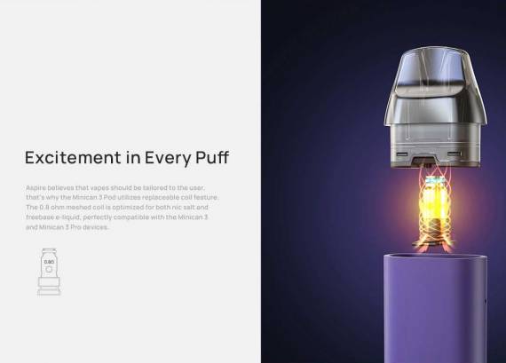 Aspire MINICAN 3 Pro POD Kit Обзор вейпа
