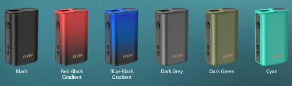 Цвета Eleaf Mini iStick 20w box mod в Минске, Беларуси