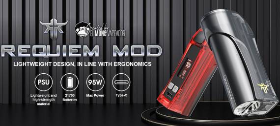 Vandy Vape REQUIEM mod Обзор Купить Vandy Vape REQUIEM mod Обзор