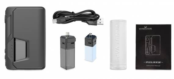 Комплектация Vandy Vape PULSE V3 squonk mod