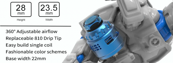 Oumier Wasp Nano RDA PRO обзор атомайзера