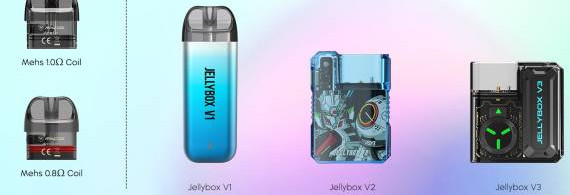 Комплектация Rincoe Jellybox V1 POD kit цены в Минске