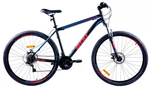 Велосипед AIST Quest Disc 29 р.19.5 2019 (черный/синий)