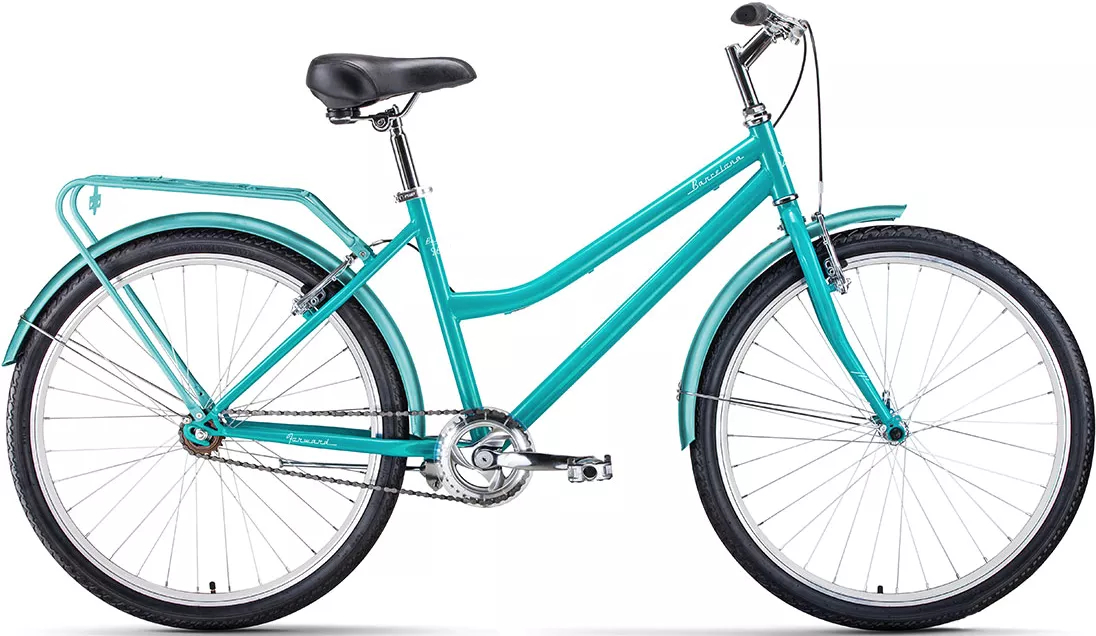 Велосипед Forward Barcelona 26 1.0 2022 (бирюзовый)