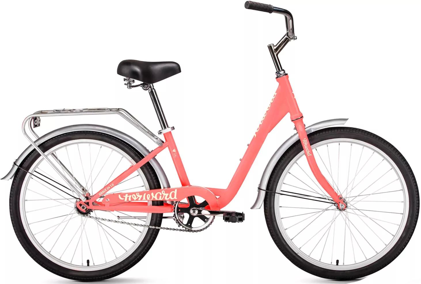 Велосипед Forward Grace 24 2022 (коралловый)