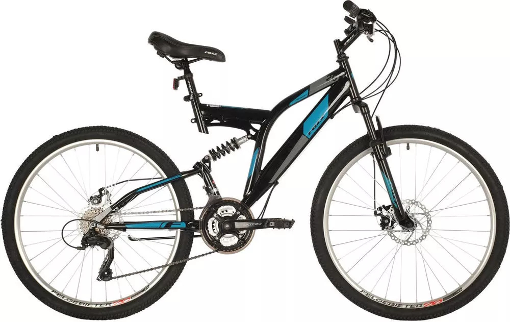 Велосипед Foxx Freelander 26 2021 (черный)