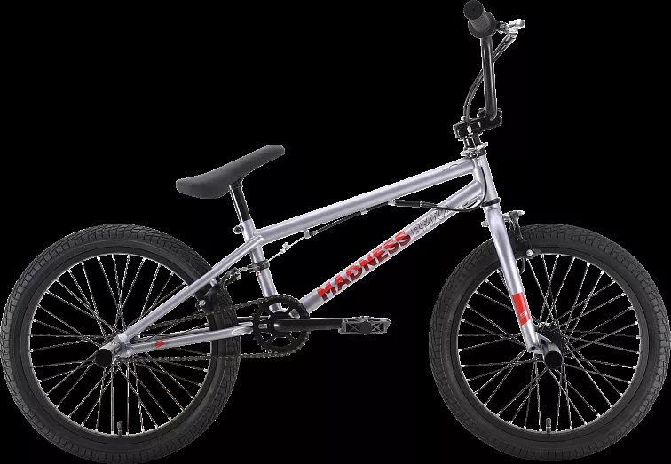 Велосипед Stark Madness BMX 2 2022 (серый/красный)