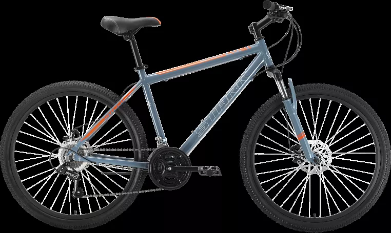 Велосипед Stark Outpost 26.1 D р.16 2022 (серый/оранжевый)