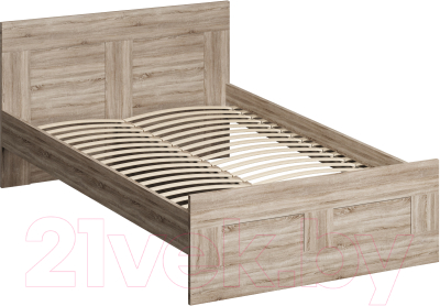 Двуспальная кровать Mio Tesoro Сириус 140x200 2.02.04.190.3 (сонома)