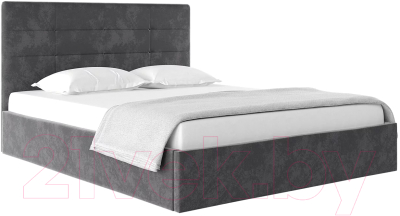 Каркас кровати НК Мебель Соната 180x200 / 72306339 (велюр серый)