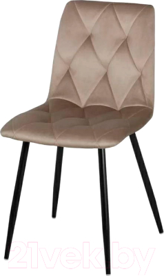 Стул СоюзРегионПоставка Регги СРП-066 (муар черный/велюр Velluto 03 мика)