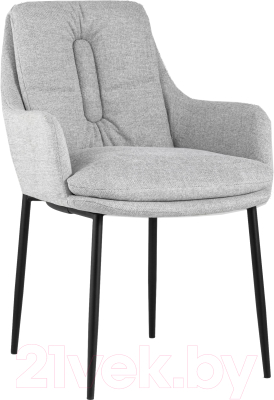 Стул Stool Group Саманта / 129068 BEL-40 (рогожка светло-серый)
