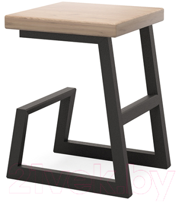 Табурет Millwood Арне 1 Л (дуб табачный Craft/металл черный)