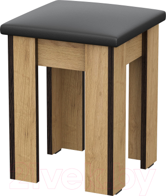 Табурет NN мебель №1 (дуб золотой)