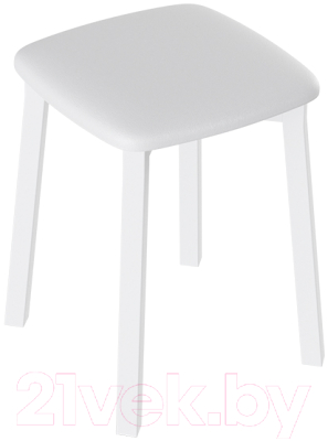 Табурет ТриЯ Тип 2 (белый матовый/ткань №166)