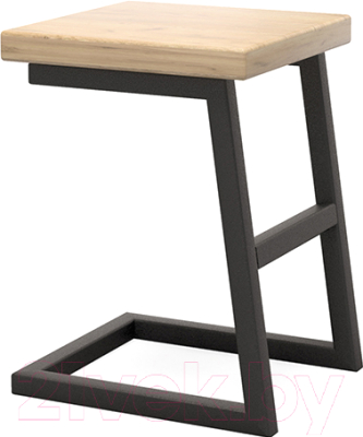 Табурет Millwood СДН-6 Арне 2 Л (дуб золотой Craft/металл черный)