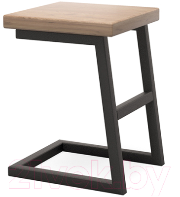 Табурет Millwood СДН-6 Арне 2 Л (дуб табачный Craft/металл черный)