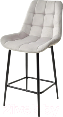 Стул барный M-City Хофман / 688M04728 (H-09 cветло-серый/черный)