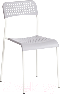 Стул Tetchair Adde (серый/белый)