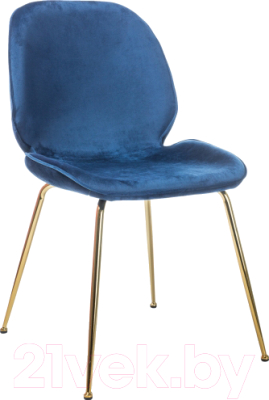 Стул Signal Adrien (темно-синий/золотой)