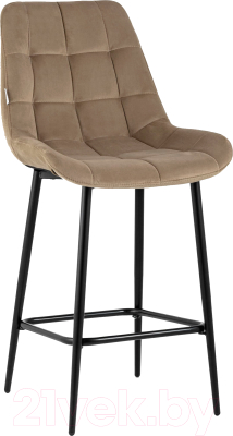 Стул барный Stool Group Флекс / AV 405-N07-08(PP) (велюр капучино)
