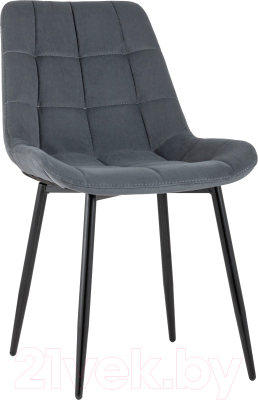 Стул Stool Group Флекс / AV 405-N26-08 (велюр темно-серый)